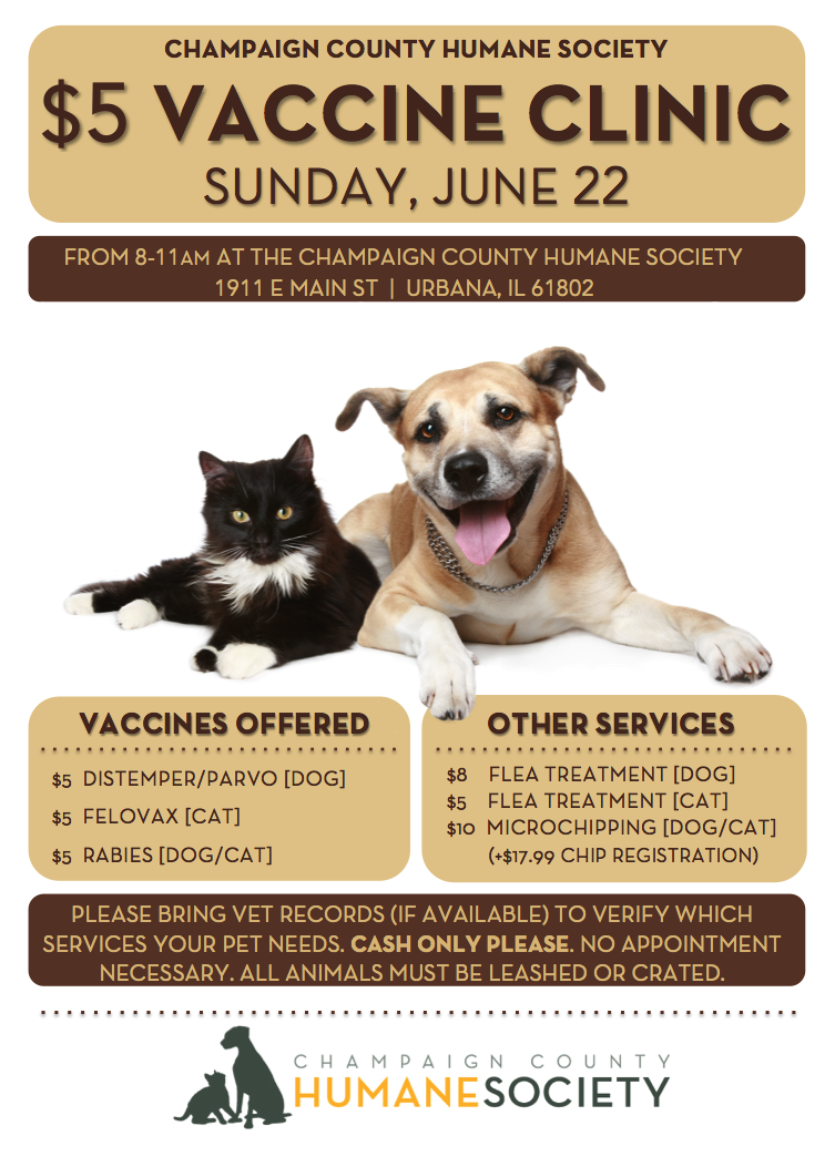 Humane shops society low cost vaccine clinic